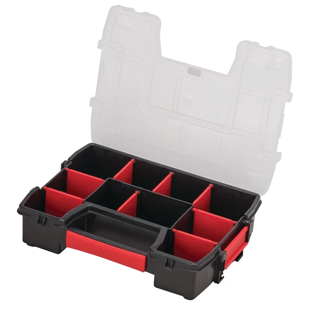 Alt view image 3 of 7 - Small Storage Organizer, 10 Compartment, Plastic (CMST14021) (Pack of 2)