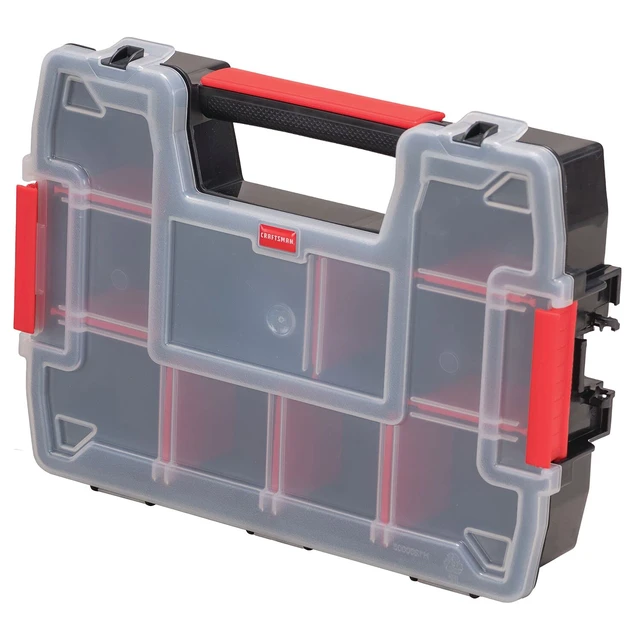 Alt view image 2 of 7 - Small Storage Organizer, 10 Compartment, Plastic (CMST14021) (Pack of 2)