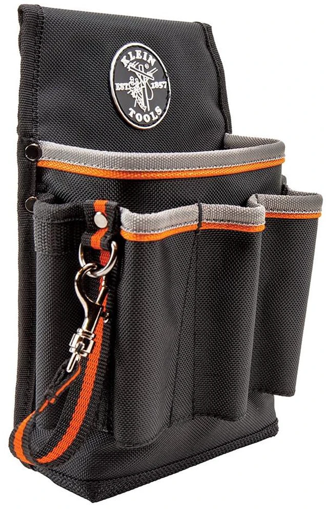 Main image of 5241 Tool Pouch, Tradesman Pro Tool Pouch with Electrical Tape Thong and Heavy Duty Reinforced Bottoms, 6-Pocket