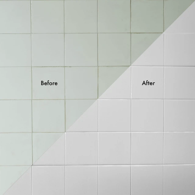 Alt view image 5 of 7 - Tub & Tile Refinishing 2-Part Kit, Gloss Coastal Fog Bathroom Surface Refresh, Ceramic, Porcelain & Fiberglass, Waterproof Protection, Porcelain-Like Finish, Quart