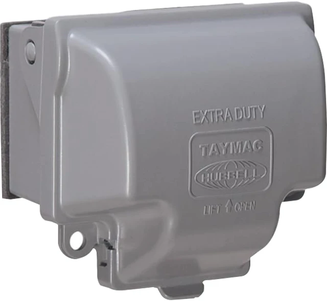 Main image of MX3300 RaynGuard Extra Duty Metal Weatherproof in-Use Cover, 1-Gang, Gray