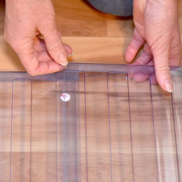 Alt view image 7 of 7 - Under Furniture Magnetic Vent Extender, Heavy Duty 1.5mm Thick Premium Material, Fits Floor Registers 10" and 12" Wide, Adjusts From 17" to 33" Long