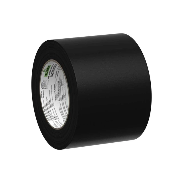 Alt view image 7 of 7 - Pro Grade Deck and Joist Flashing Tape - 4 Inch Width (3.78 in. x 50 ft) - All Weather & UV Resistant Linerless Tape for Decking, Wood, Beams with Advanced Acrylic Adhesive - 13 mils - Black