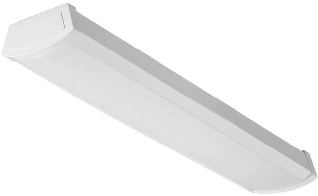 Main image of 2' Low-Profile LED Wraparound Light Fixture, 3000K, 120V 24-Inch LED Flush Mount Ceiling Light, 3000K Warm White Color Temperature, 120V (FMLWL 24 830)