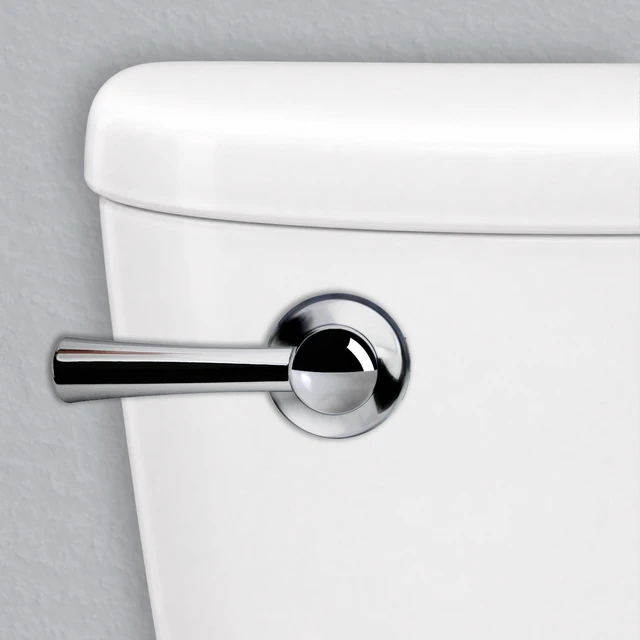 Alt view image 2 of 6 - Strongarm Universal Metal Toilet Handle & Lever in Chrome - 6054 Simple Style is Universal - fits front, angled, side, left & right-mount toilets for a smooth, spring-loaded flush