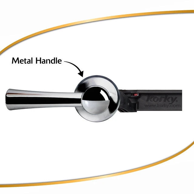 Alt view image 3 of 6 - Strongarm Universal Metal Toilet Handle & Lever in Chrome - 6054 Simple Style is Universal - fits front, angled, side, left & right-mount toilets for a smooth, spring-loaded flush