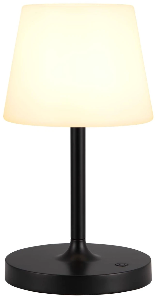 Alt view image 7 of 7 - Shower Lamp IP54 Waterproof, Cordless Rechargeable Table Lamp, Outdoor Use 4000mAh Battery Operated, Dimmable Touch Desk Light for Bathroom, Bathtub, Kitchen, Bedroom, Patio, Camping, Black 1Pack