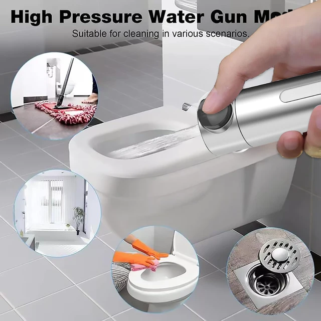 Alt view image 5 of 6 - High Pressure Handheld Shower Head High Pressure Shower Heads- High Flow Even with Low Water Pressure - Hand Held Showerhead Set with 59Replacement Hose/Bracket and Cotton Filters (Premium Chrome)