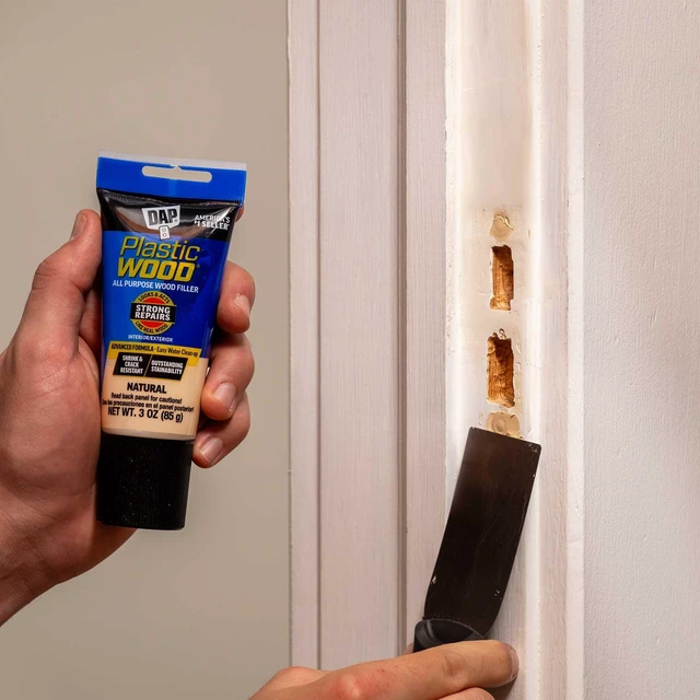 Alt view image 6 of 7 - DAP All Purpose Latex Wood Filler,Natural,3 Oz (7079800580),(Pack of 6)