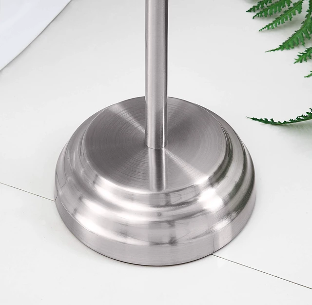 Alt view image 5 of 6 - Classic Bathroom Free Standing Toilet Tissue Paper Roll Holder Stand