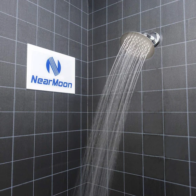 Alt view image 6 of 6 - Rain Shower Head, Ultra-Thin Design-Pressure Boosting, Awesome Some Experience, High Flow Stainless Steel Rainfall Head (6 Inch,Brushed Nickel)