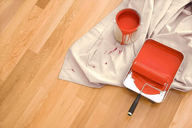 Alt view image 7 of 7 - Canvas Drop Cloth for Painting (Size 4x5 Feet Pack of 4) Pure Cotton Painters Drop Cloth for Painting, Furniture & Floor Protection - All Purpose Thick Canvas tarp with Double Stitched Edges