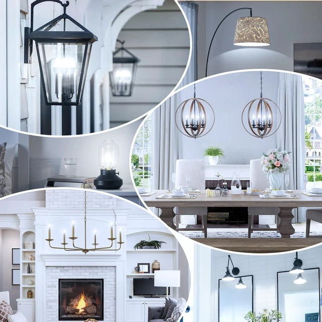 Alt view image 5 of 7 - LED E12 Candelabra Light Bulbs 60W Equivalent, 6W B11 Candle Base, 600 Lumen Chandelier Bulb, Cool Daylight White 6500K, Non-Dimmable, Pack of 6