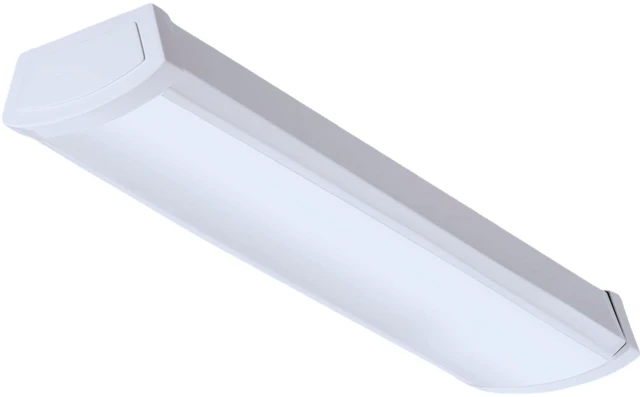 Main image of 2' Low-Profile LED Wraparound Light Fixture, 4000K, 120V 24-Inch LED Flush Mount Ceiling Light, 4000K Cool White Color Temperature, 120V (FMLWL 24 840)