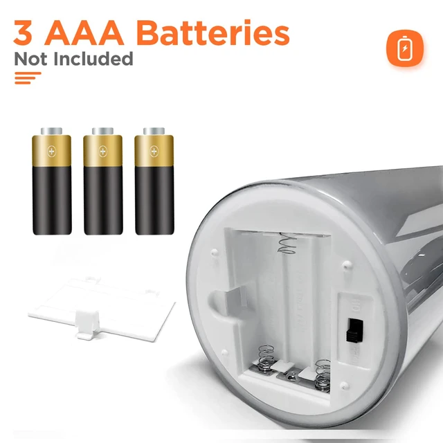 Alt view image 7 of 7 - Glass Battery Operated LED Flameless Candles with Remote and Timer, Real Wax Candles Warm Color Flickering Light for Festival Wedding Home Party Decor(Pack of 3)-Grey