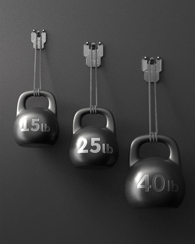 Alt view image 6 of 7 - 25PC 15 25 40 lb Drywall Picture Hangers Claw Heavy Duty Damage Free Wall Picture Hanging Hooks Art Mirror Photo Painting Frame Sawtooth Wire D Ring Hanger Kit for Room Office Decor