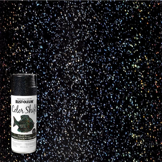 Alt view image 2 of 7 - Color Shift Iridescent Shimmer Spray Paint Color Changing Finish, Iridescent Effect, Crafts Decor And Accessories, Multi-Angle Appearance, 11 Oz