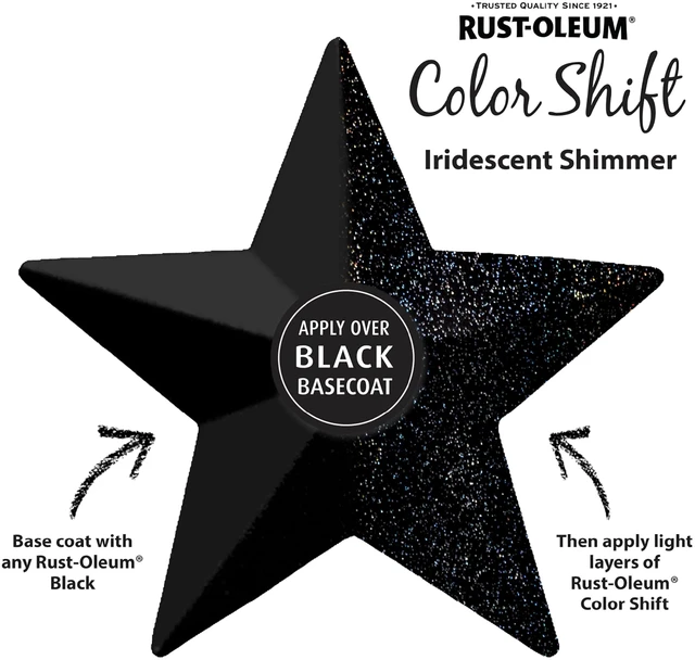 Alt view image 3 of 7 - Color Shift Iridescent Shimmer Spray Paint Color Changing Finish, Iridescent Effect, Crafts Decor And Accessories, Multi-Angle Appearance, 11 Oz