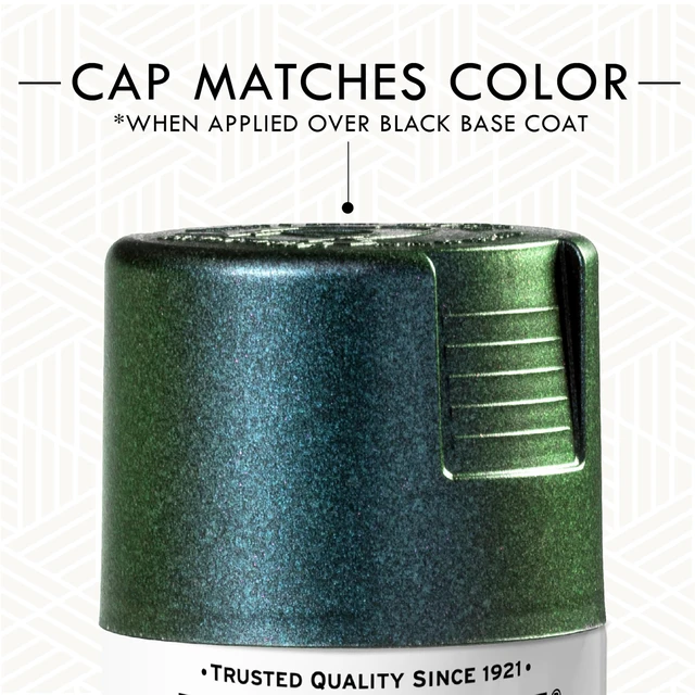 Alt view image 6 of 7 - Color Shift Lime Lagoon Spray Paint Color-Shifting Finish, Crafts, Décor & Accent Projects, Changes Color With Light & Angle, 11 Oz