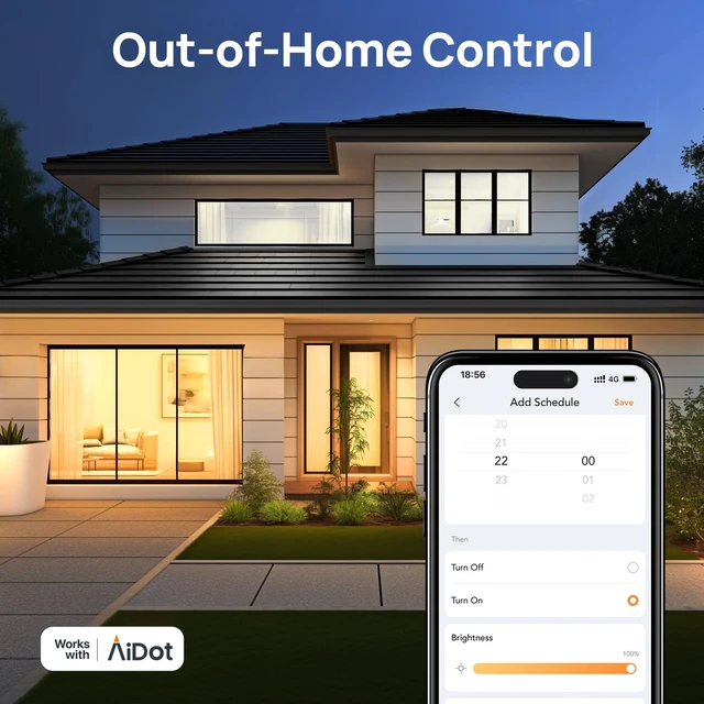 Alt view image 7 of 7 - Smart Light Bulbs 6-Pack A19 E26, Tunable White 2700K-6500K (CRI>90), Compatible with Alexa & Google Home, 2.4GHz Wi-Fi & Bluetooth, 800LM 60W Equivalent
