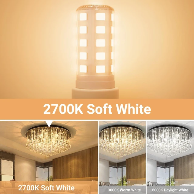 Alt view image 6 of 7 - G9 LED Bulb 4W, 2700K Warm Soft White 10 Pack, 40 Watt Eq,G9 Base,120V T4 G9 Halogen Replacement, G 9 Bi-pin Base Light Bulbs for Chandelier, 450 LM 360 Beam Angle for Home Lighting, Non-dimmable
