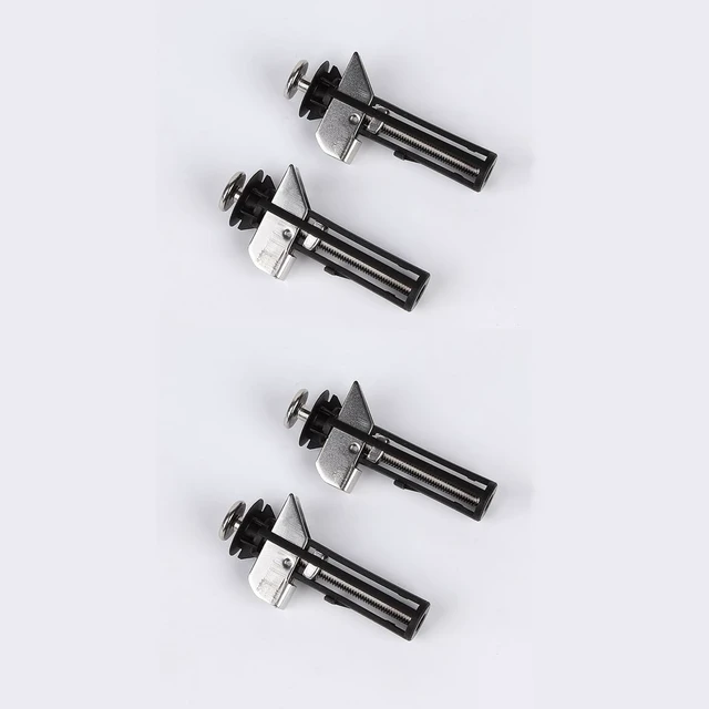 Alt view image 5 of 6 - Universal Toilet Seat Bolt kit,Screws,Quick Release,Easy to Install- Toilet Seat Replacement Parts Kit,Toilet Cover Maintenance Accessories,Fixing Accessories (Screws-JS2) (4)