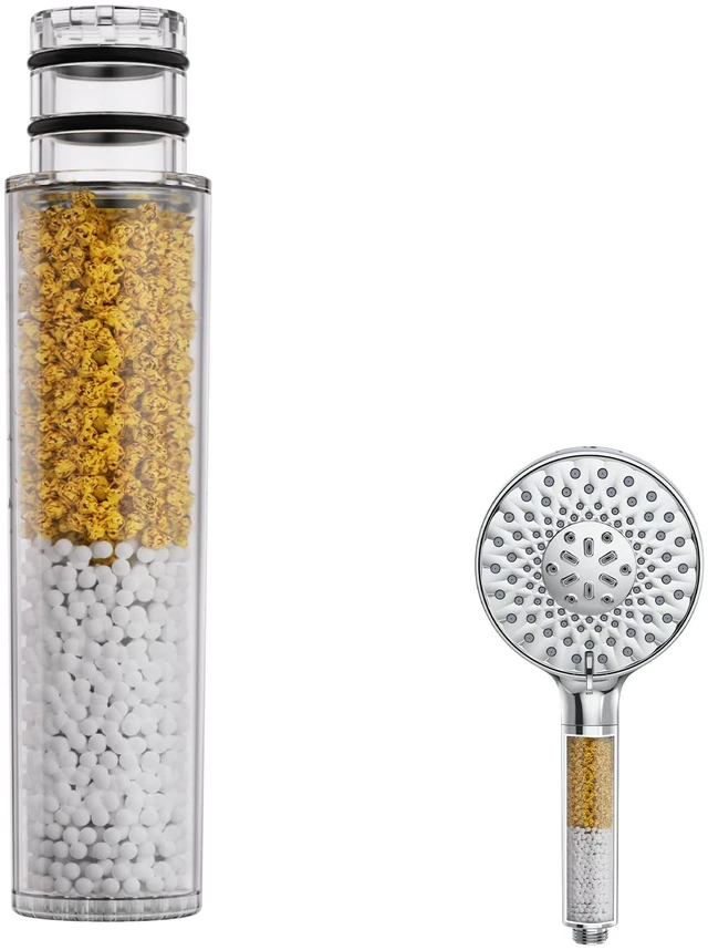 Main image of Shower Filter for Handheld Shower Head, NSF Certified 1 Pack Replacement Filters for Hard Water Remove Chlorine and Harmful Substances Only Fits Shower Head