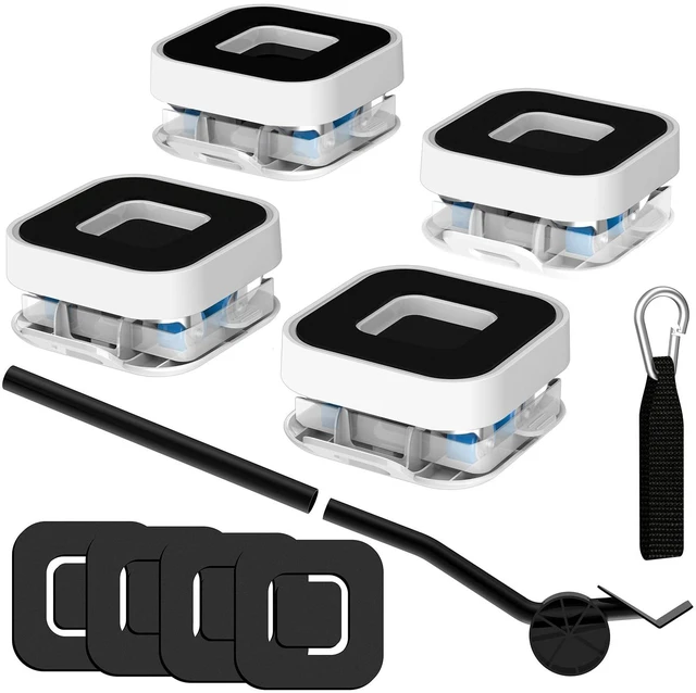 Main image of New Upgraded Furniture Sliders for Hard Floors & Carpets 2-in-1 Furniture Movers with Wheels - Furniture Dolly for Moving Heavy Duty Sofa Bed Appliance - Load Capacity Up to 750lb