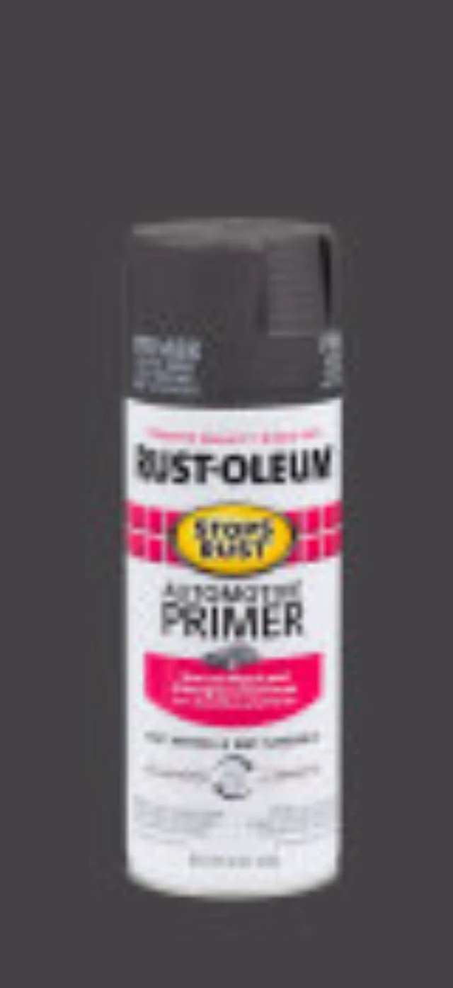 Alt view image 2 of 2 - Stops Rust Automotive Primer Spray, Flat Dark Gray Rust Resistant, Indoor and Outdoor, Beautiful Finish on Metal, Wood and More, Sprays from Any Angle, 12 oz, 6 Pack