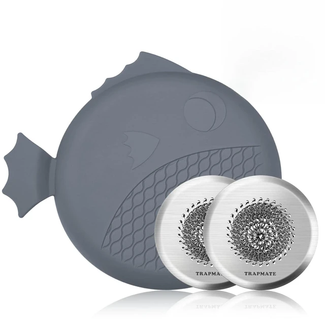 Main image of Bathtub Stopper Drain Strainer Kit, Easy Clean Tub Shower Drain Hair Catcher, Anti-Clog Stainless Steel Sink Cover, Drain Protector for Bathroom Sink & Wash Basin (Patented Product)