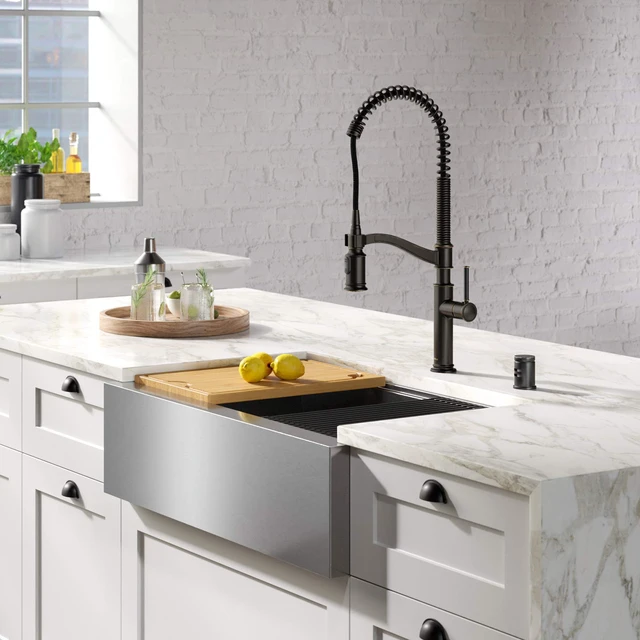 Alt view image 6 of 6 - Dishwasher Air Gap in Oil Rubbed Bronze, KAG-1ORB