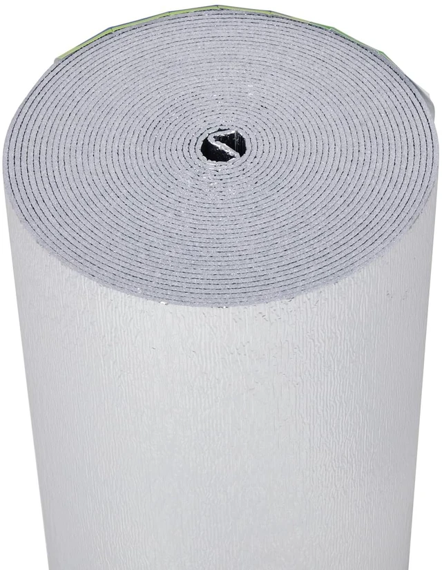 Alt view image 5 of 5 - SmartSHIELD -3mm 16 inchx25Ft Reflective roll, Foam Core Radiant Barrier, Thermal Shield - Engineered Foil