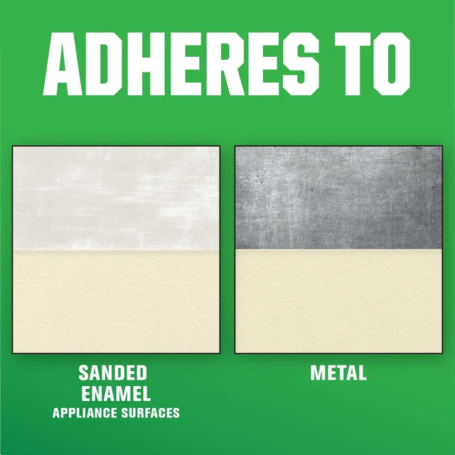 Alt view image 3 of 7 - Appliance Epoxy Biscuit Spray Paint Appliance Refinishing, Washable Finish, Moisture Resistant Coating, Refrigerators, Dishwashers, Cabinets, 12 Oz - Spray Paints