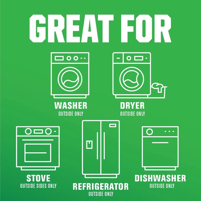 Alt view image 6 of 7 - Appliance Epoxy Biscuit Spray Paint Appliance Refinishing, Washable Finish, Moisture Resistant Coating, Refrigerators, Dishwashers, Cabinets, 12 Oz - Spray Paints