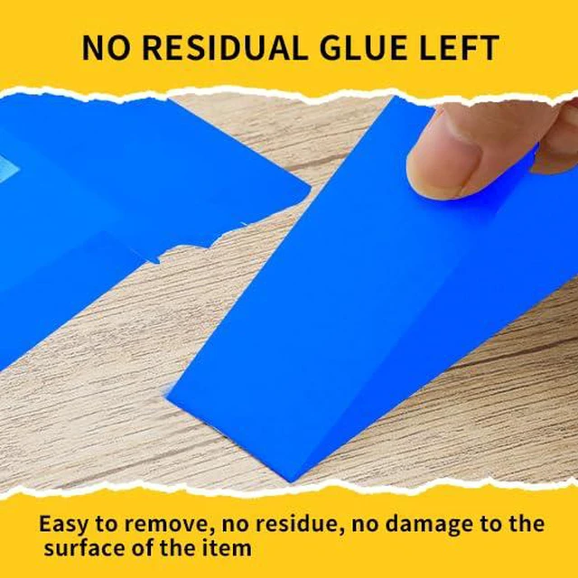 Alt view image 3 of 7 - Painters Tape, 2 inch x 55 Yards x 2 Rolls Blue Painters Masking Tape for Indoor and Outdoor Use, Medium Adhesive Paint Tape for DIY Crafts, Arts, Painting, Easy Removal
