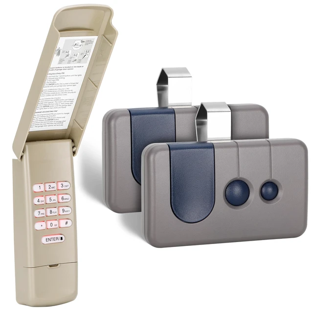 Main image of for Sears Craftsman Garage Door Remote Keypad, for Red/Orange Learn (97-05) work with Red/Orange/Green Button(93-95/97-05), replace 139.53680/HBW1255/139.53879/139.53859 971LM 973LM CMXZDCG440
