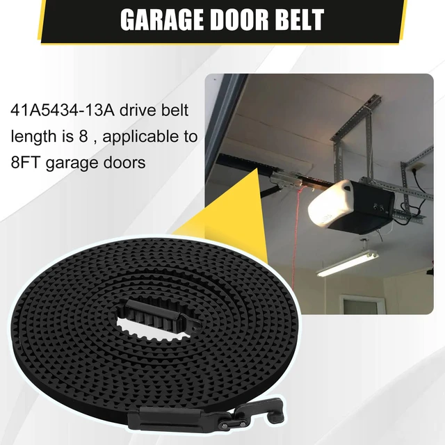 Alt view image 2 of 7 - 41A5434-13 Garage Door Belt 255", Drive Belt for 8FT High Garage Door 041A5434-13A Replacement Belt Compatible with liftmaster/Chamberlain/sentex Belt Models 3280, 2280, 2280R,2500, 2580, 3580
