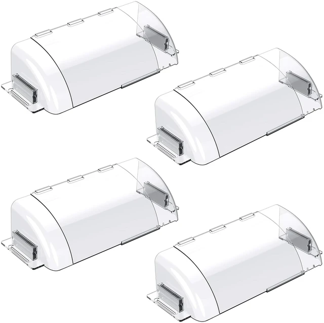 Main image of Magnetic Air Vent Deflectors 4-Pack, Adjustable Heat-Resistant Vent Covers 814 Inch HVAC Register Deflectors with Strong Magnets for Floor, Wall, Ceiling Airflow Direction Control