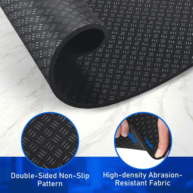 Alt view image 6 of 7 - Recliner Pad for Hardwood Floors, Double-Sided Non-Slip, 2 Pack 27.5'' X 27.5'', High-Density PU Padding, Prevents Sliding and Floor Scratches, For Recliners, Sofas and Carpet, Round