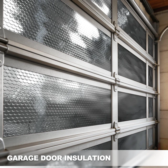 Alt view image 2 of 7 - Reflective Foil Insulation, 24In x 20Ft Aluminum Foil Bubble Shield Double Reflective Bubble Insulation Sheet, Radiant Barrier Roll for RV Windows