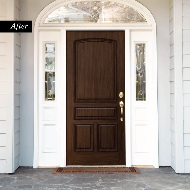 Alt view image 2 of 4 - Wood Look Paint Kit for Front & Interior Doors (Black Walnut)