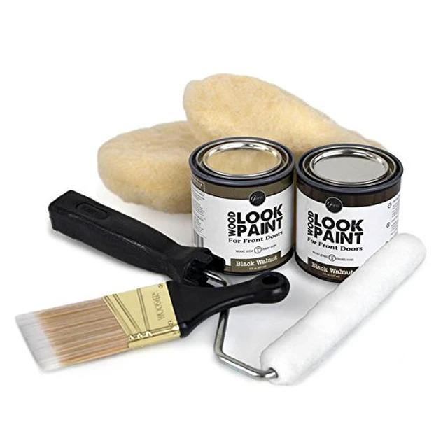 Alt view image 3 of 4 - Wood Look Paint Kit for Front & Interior Doors (Black Walnut)