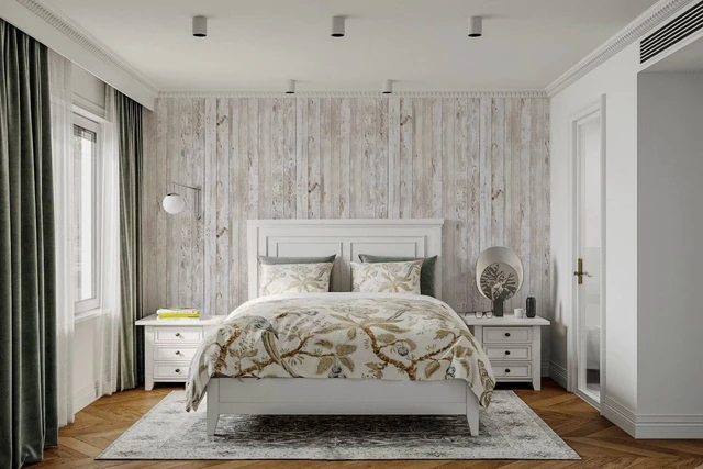 Alt view image 3 of 7 - Contact Paper Peel and Stick Wallpaper Wood Grain Contact Paper for Cabinets Countertop Waterproof Removable Wallpaper Self Adhesive Decorative Shiplap Papel Tapiz para Pared 17.7''x236''