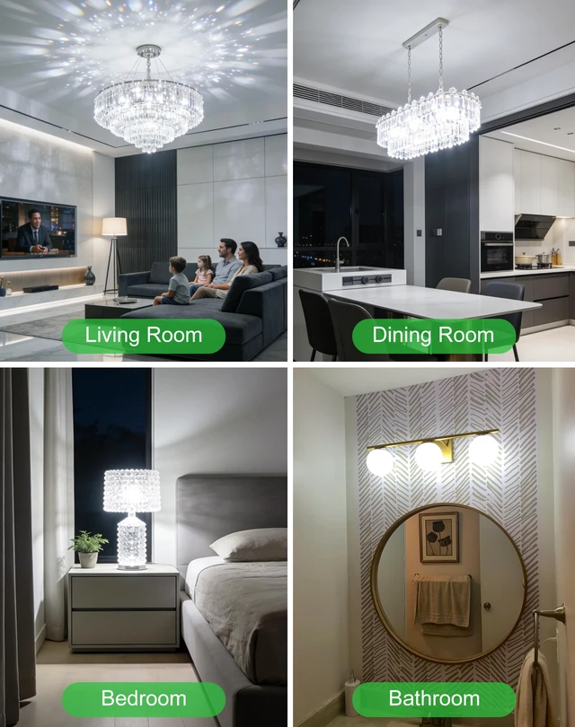 Alt view image 6 of 7 - G9 LED Bulb Dimmable 4W 6000K Cool White 5 Pack 120V 40WEqv T4 G9 Bi-pin Base Halogen Replacement No Flicker 450LM Ideal for Garage, Basement, Hallway, High-Brightness Areas