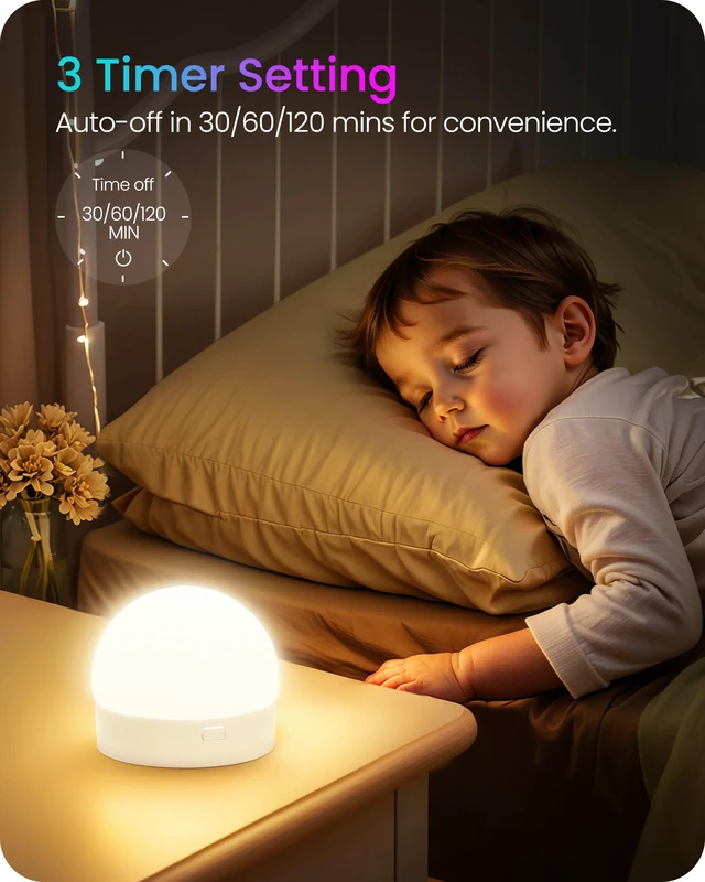 Alt view image 5 of 7 - Rechargeable Light Bulbs with Remote Control, 4 Packs E12 Battery Operated Light Bulbs, 3 Timer 15 Colors Selectable, Dimmable Wireless RGB LED Bulb, Non-Hardwired, R08YBP405