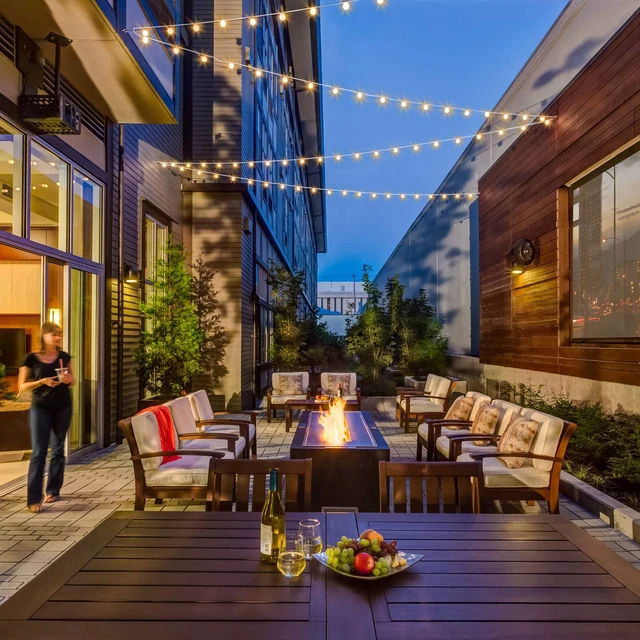 Alt view image 7 of 7 - 50Ft Outdoor String Lights, G40 Globe Patio Lights with 25+2 Waterproof Shatterproof LED Bulbs for Balcony Porch Bistro Deck-White Wire