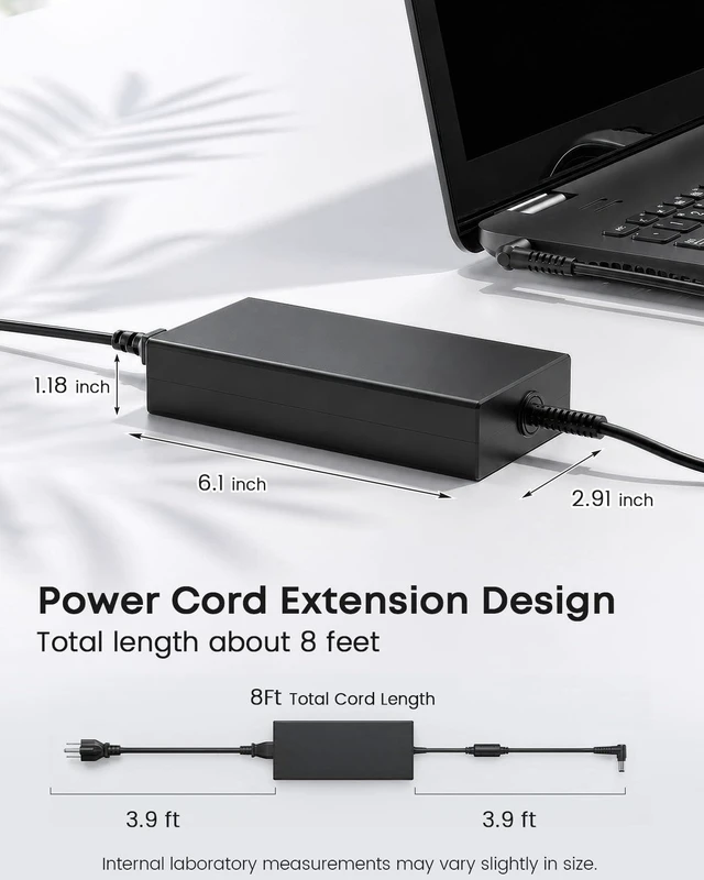 Alt view image 3 of 6 - 230W Charger Fit for MSI GS66 Stealth Eluktronics Gigabyte Laptop Compatible Eluktronics MAG MAX Mech 15, Gigabyte Aero Aorus 15, Intel NUC PC, Chicony A17-230P1A, MSI GS65 GS75 GS76 Stealth