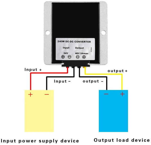 Alt view image 3 of 7 - DC 24V Step Up to 48V 5A 240W Converter Booster Waterproof