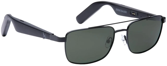 Main image of Lucyd Navigator Smart Audio Sunglasses for Men, Polarized UV400 Standard fit, polarized UV400 glare cut, AI voice assistant, hands-free calls & music for driving & travel