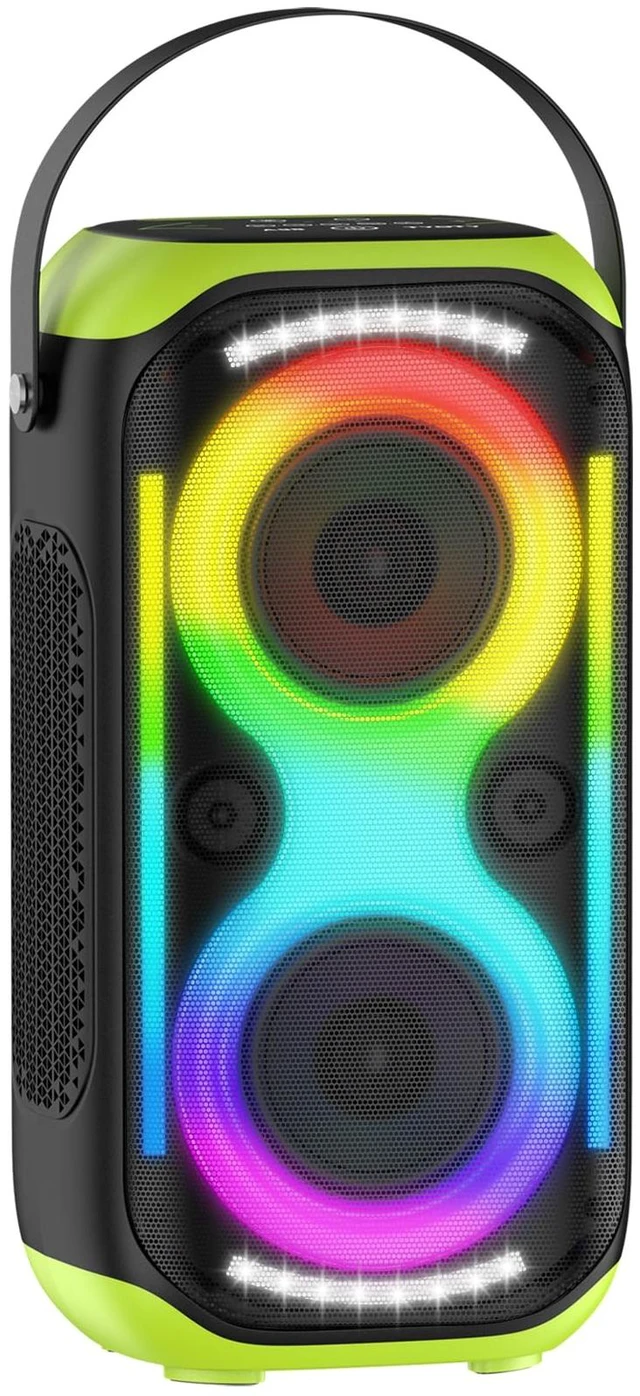 Main image of Bluetooth Speaker 160W Loud Wireless Outdoor Portable Home Party Speakers Big Powerful, Deep Bass Sound, Bluetooth 5.0, TWS, Large Boombox with Subwoofer, RGB Lights, For House Camping Events Travel